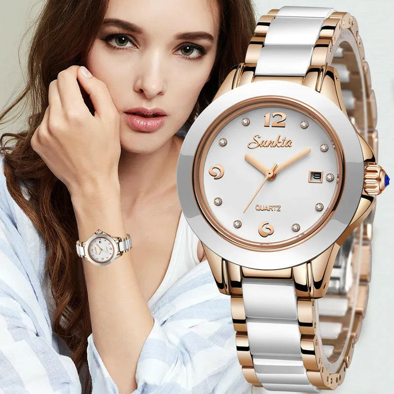 Fashion Women's Waterproof Quartz Watch - Elegant and Timeless Design