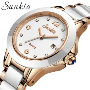 Fashion Women's Waterproof Quartz Watch - Elegant and Timeless Design
