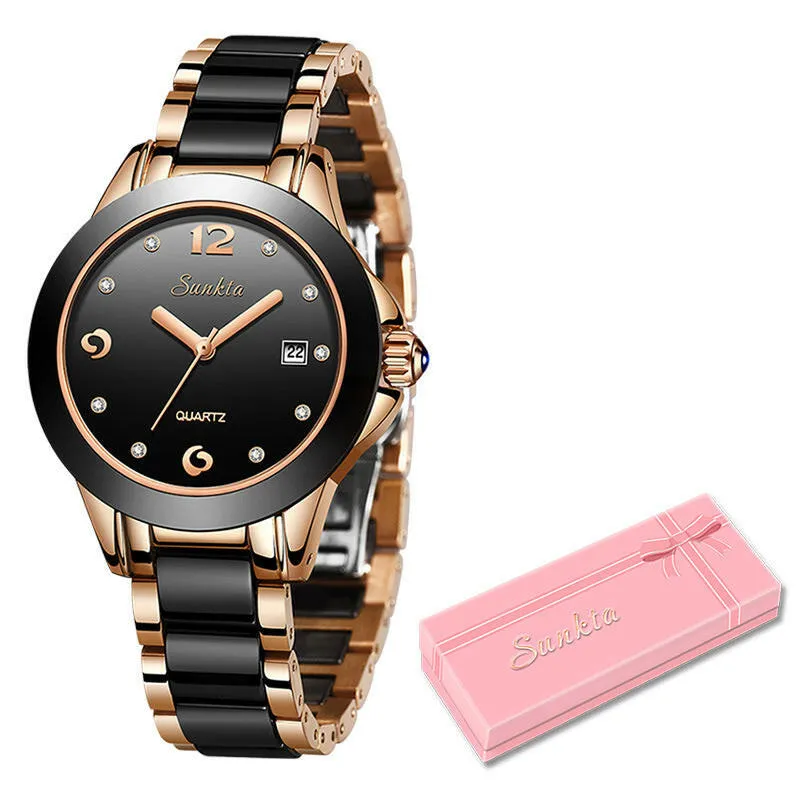 Fashion Women's Waterproof Quartz Watch - Elegant and Timeless Design