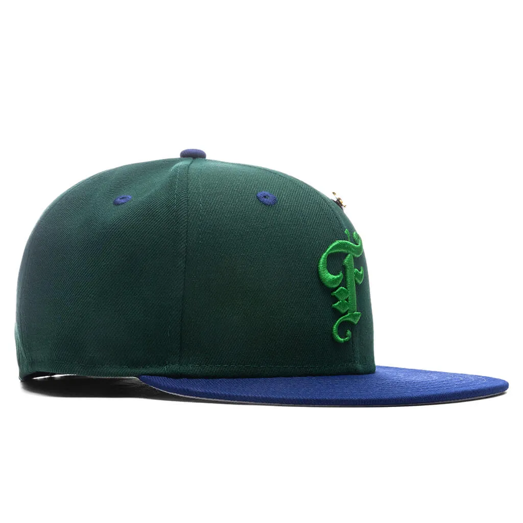Feature x New Era "Timepiece" OE Fitted - Green/Royal