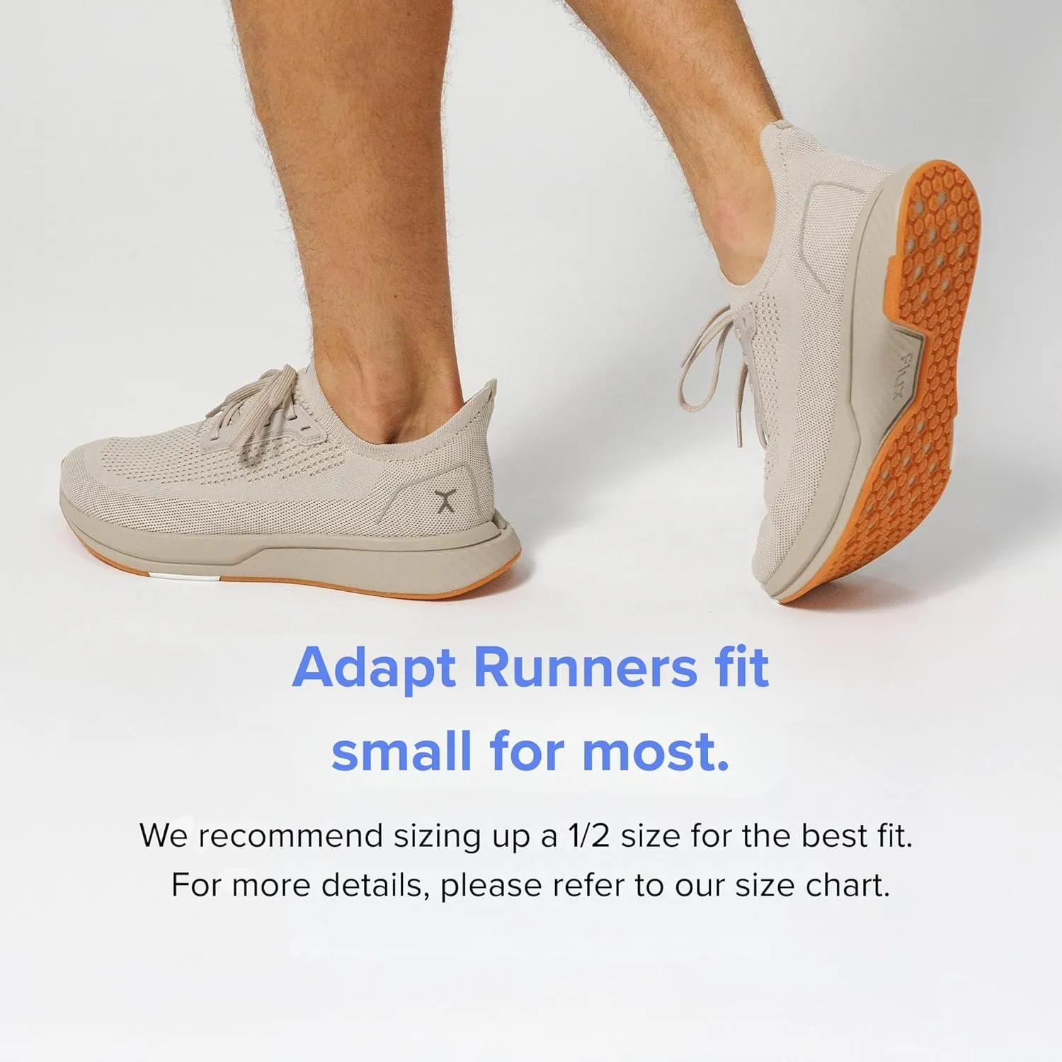 FLUX FOOTWEAR Mens and Womens Adapt Runner Wide Toe-Box Natural Movement Shoes with Breathable Knit Upper & UltraFlex Midsole Lightweight Shoes for Running, Walking & Everyday Wear