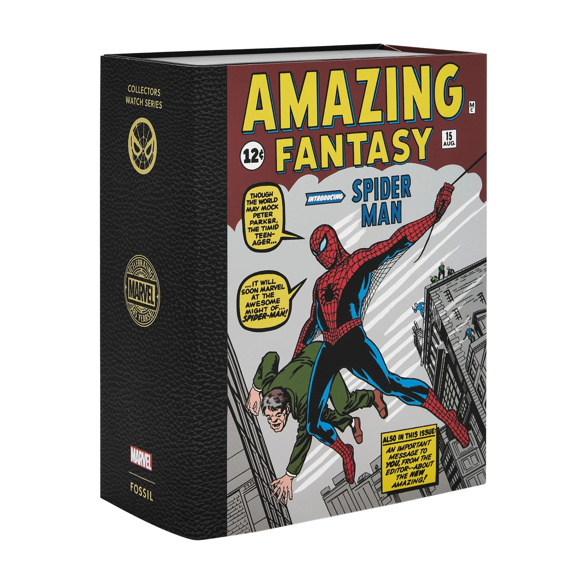 Fossil Marvel LE Spiderman Limited Edition Watch LE1197SET