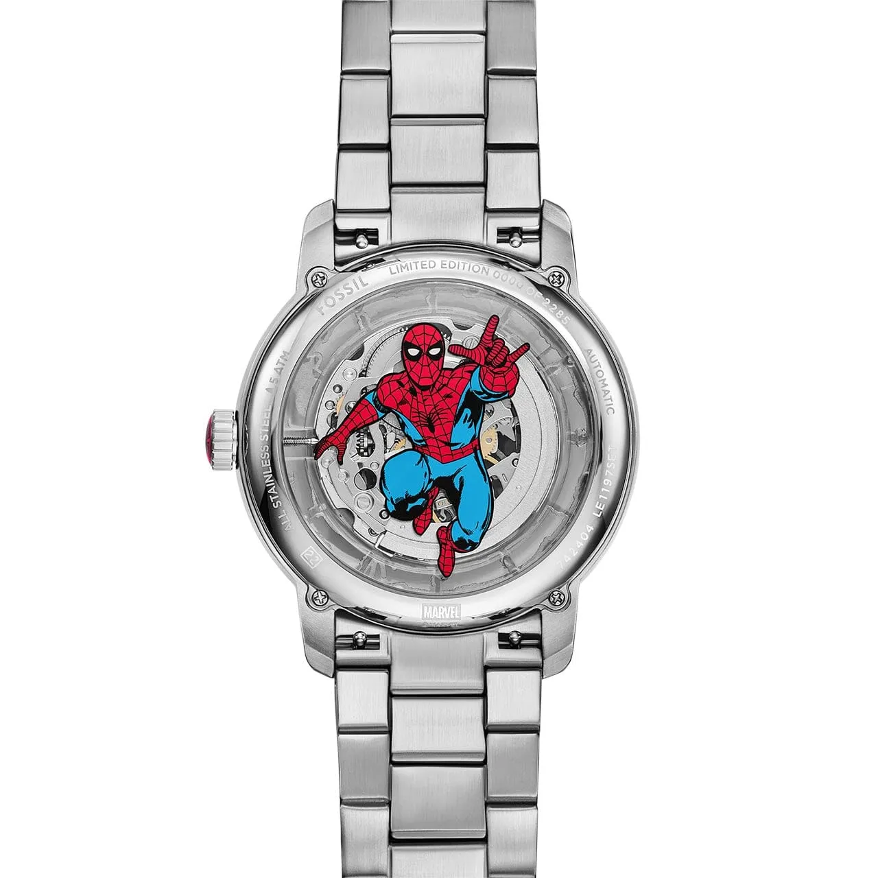 Fossil Marvel LE Spiderman Limited Edition Watch LE1197SET