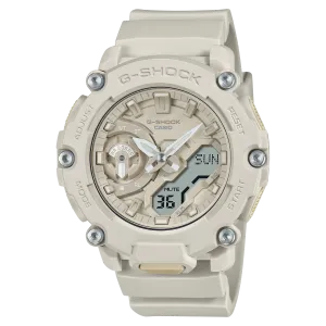 G-Shock Analog Digital Cream Resin Band Watch GA2200NC-7A