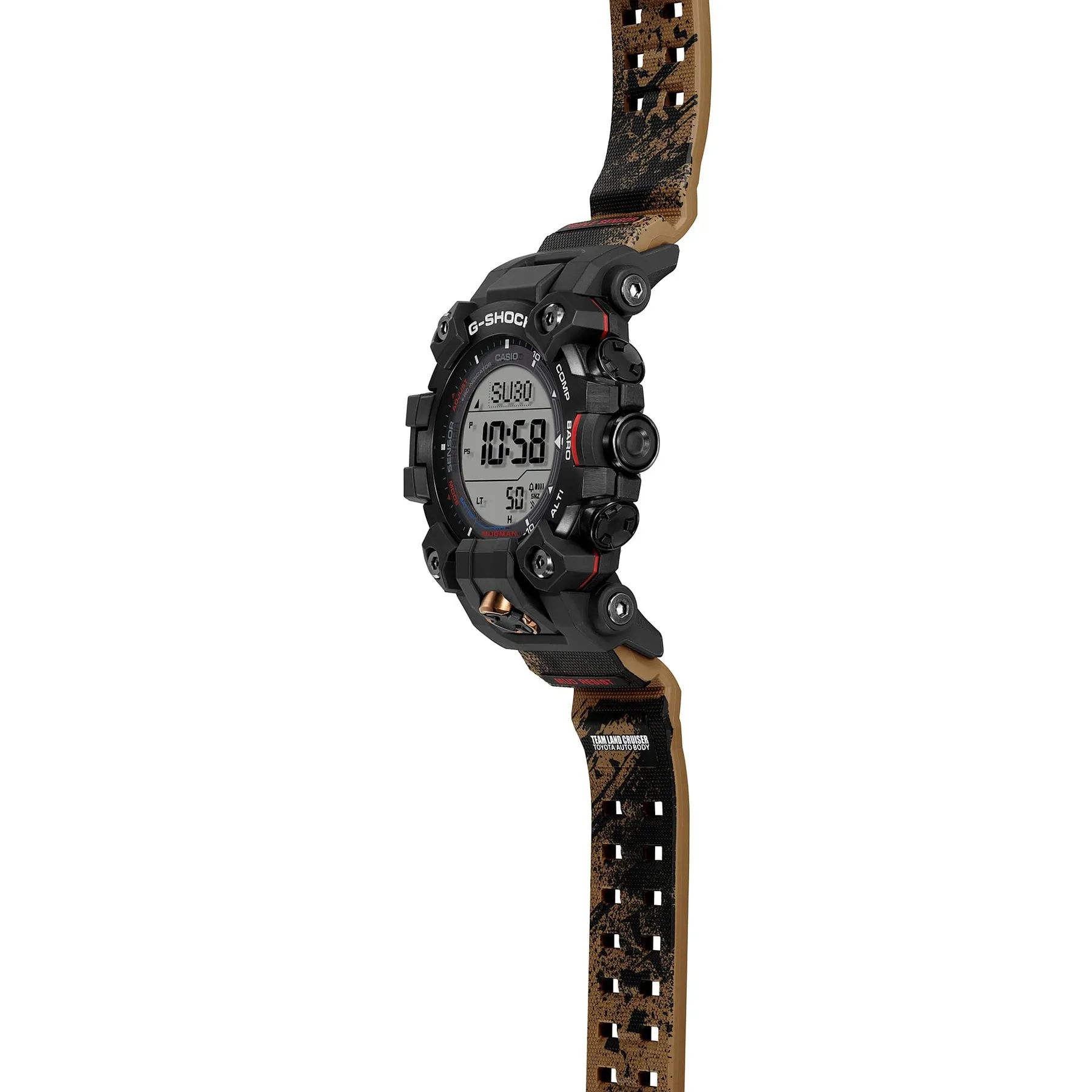 G-Shock Toyota Land Cruiser Resin Band Watch GW9500TLC-1D