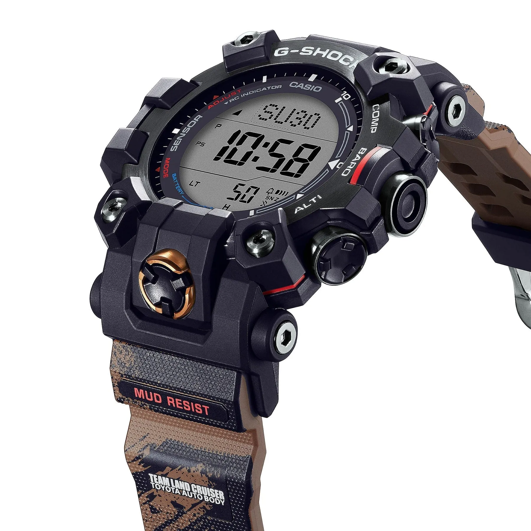 G-Shock Toyota Land Cruiser Resin Band Watch GW9500TLC-1D