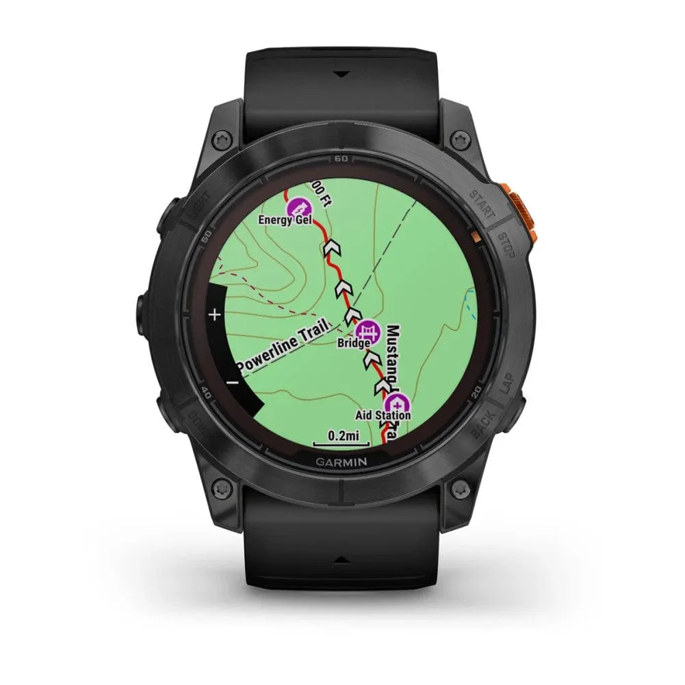 Garmin fenix 7X Pro Solar Edition Slate Grey w/ Black Band