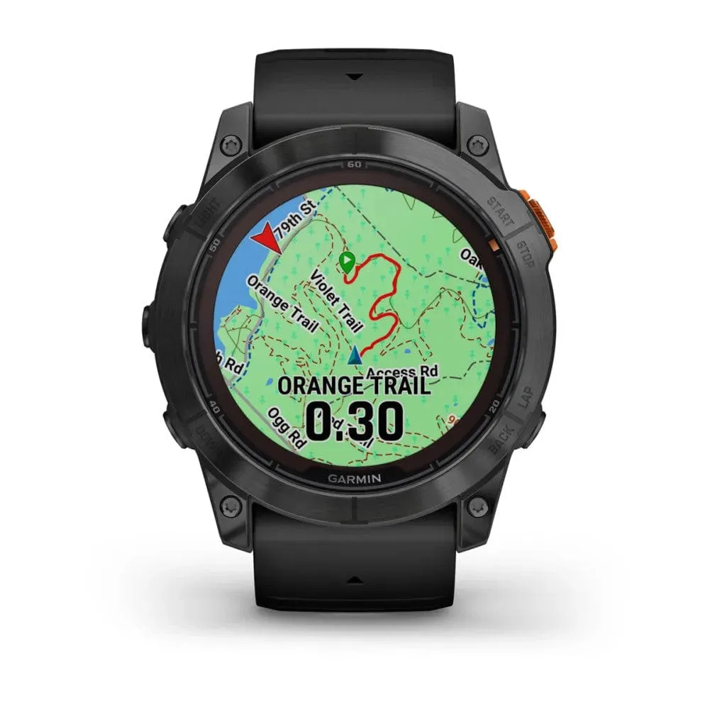 Garmin fenix 7X Pro Solar Edition Slate Grey w/ Black Band