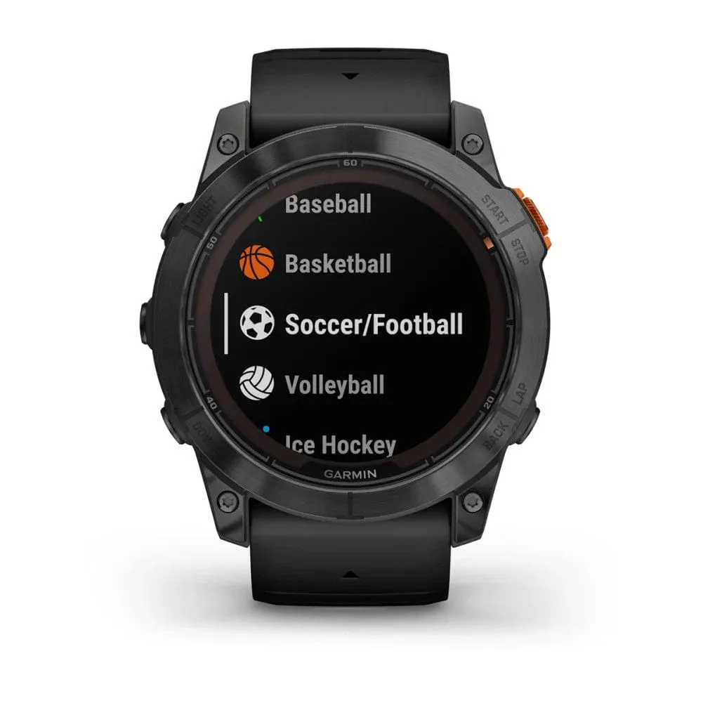 Garmin fenix 7X Pro Solar Edition Slate Grey w/ Black Band