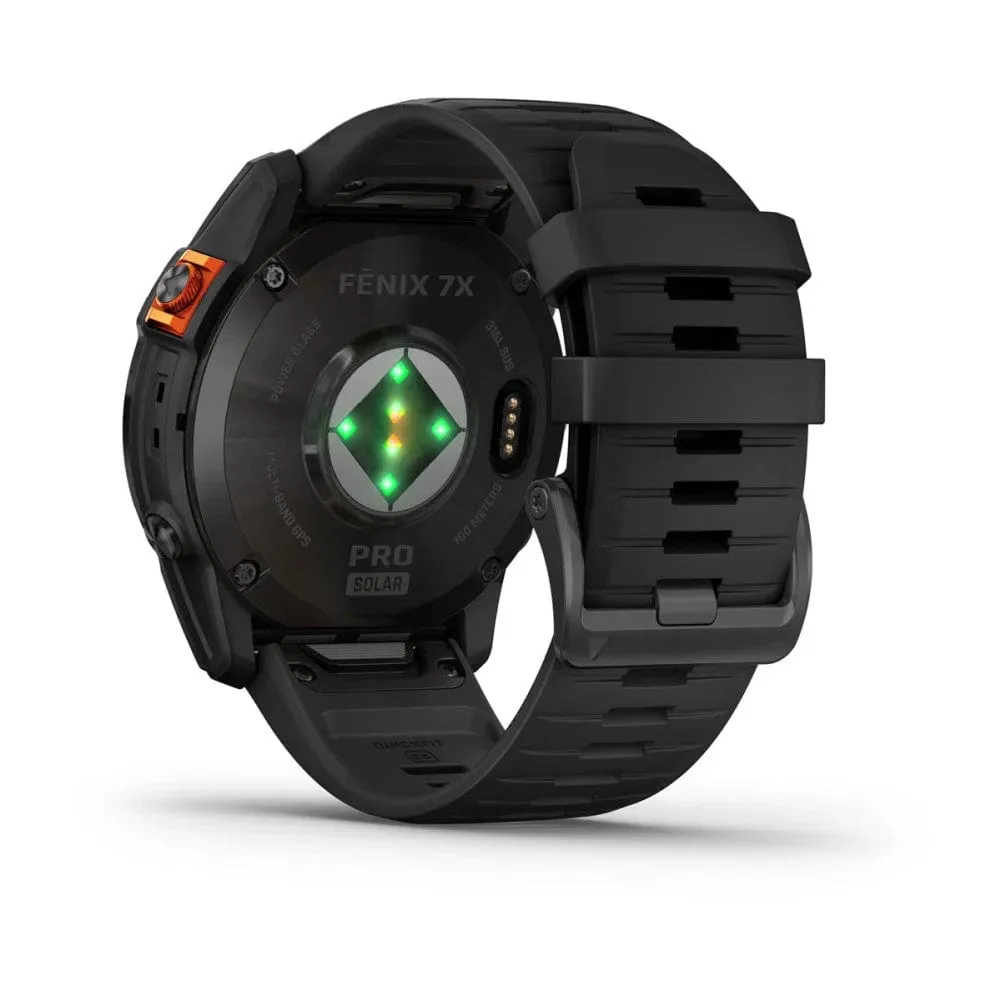 Garmin fenix 7X Pro Solar Edition Slate Grey w/ Black Band