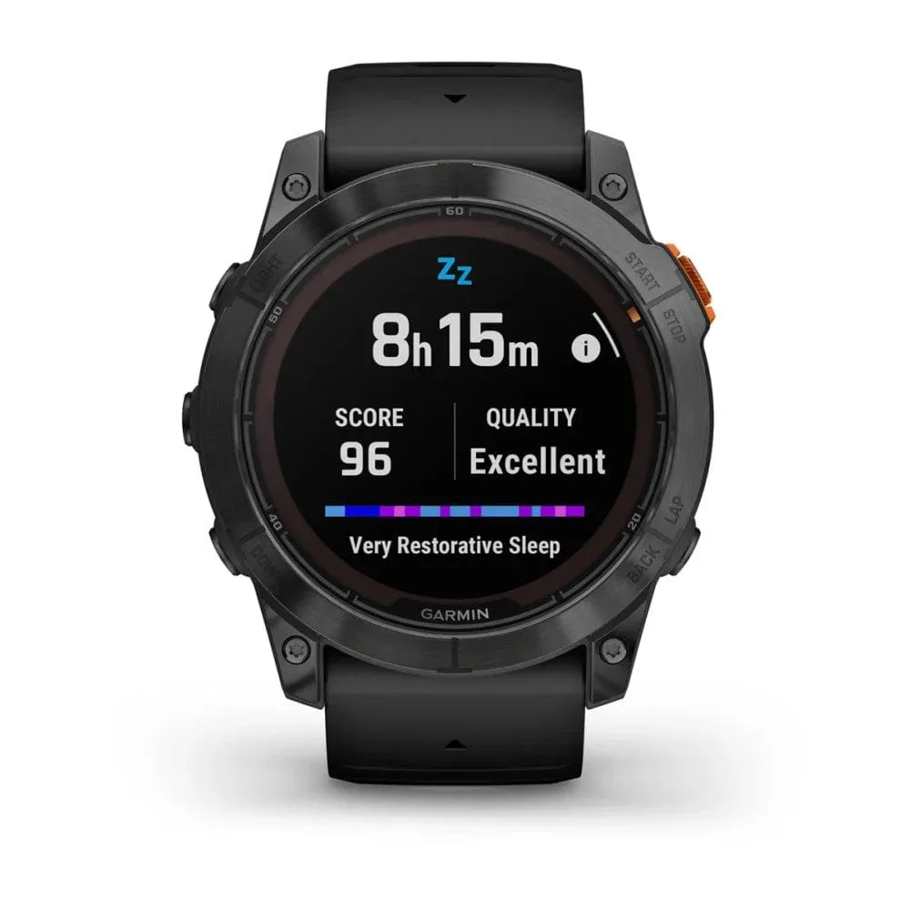 Garmin fenix 7X Pro Solar Edition Slate Grey w/ Black Band