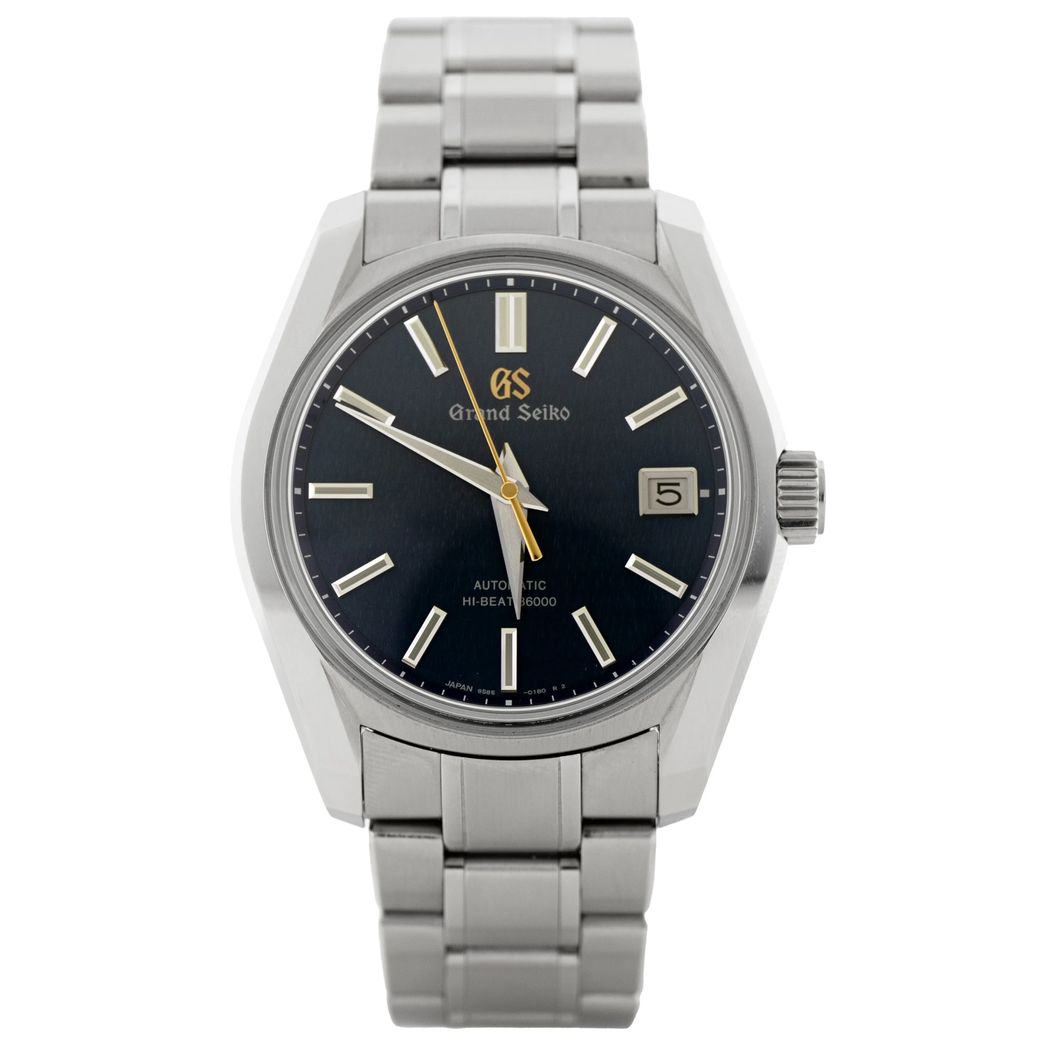 Grand Seiko Heritage Hi-Beat Stainless Steel Blue Dial 40mm SBGH273 Full Set