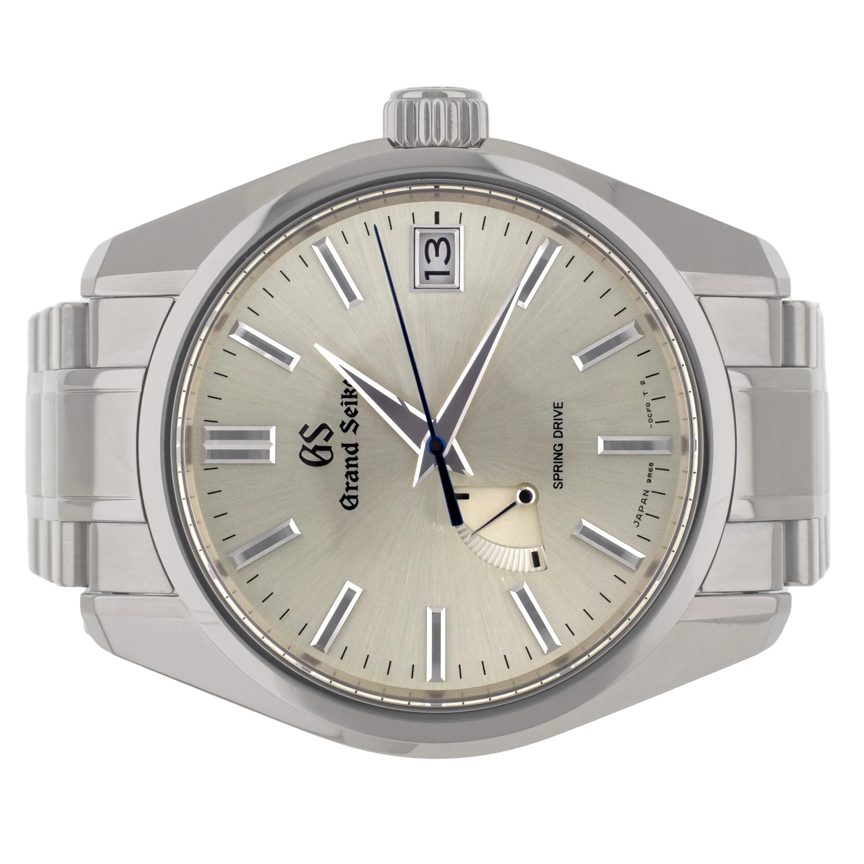 Grand Seiko Heritage Spring Drive Stainless Steel Silver Dial 40mm SBGA373
