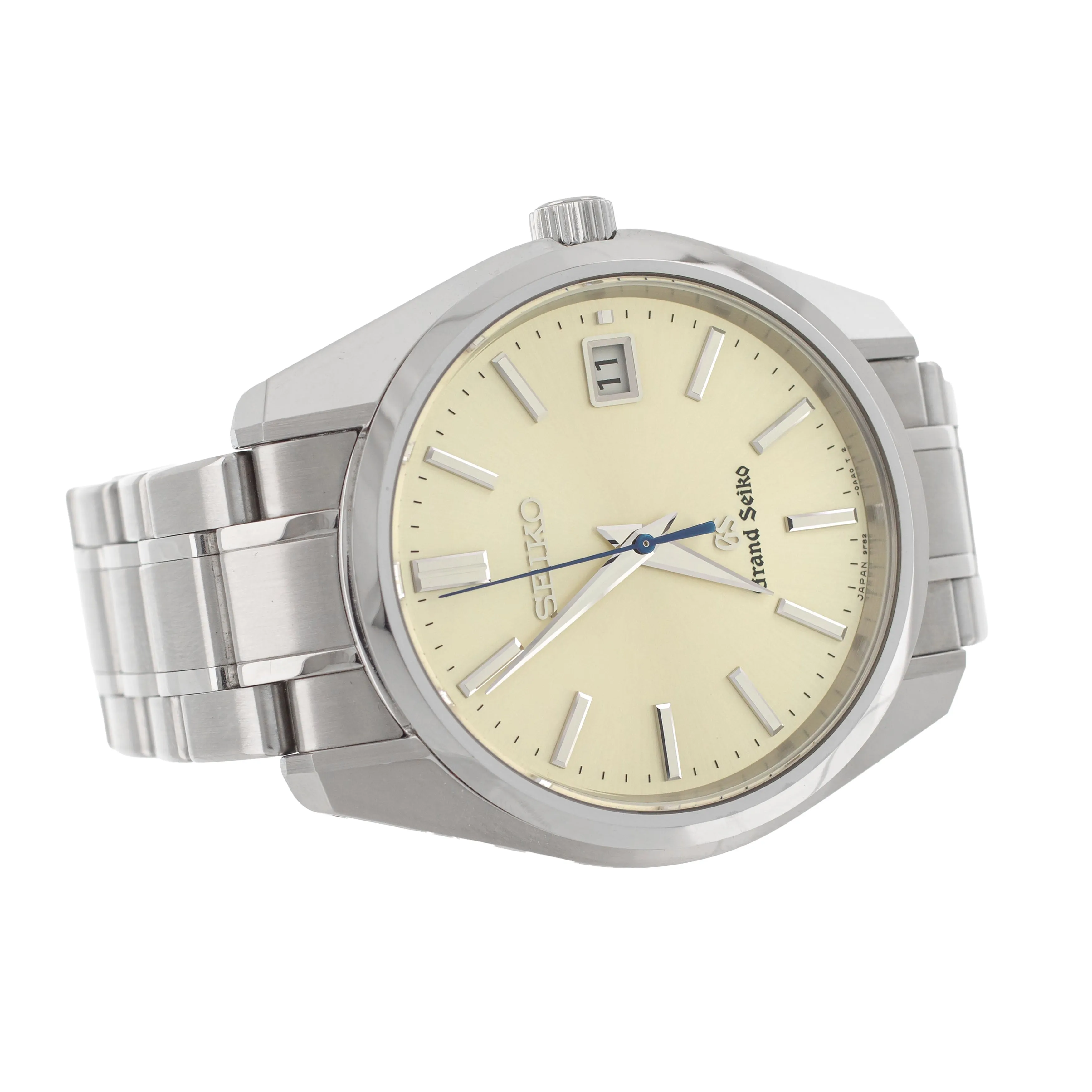 Grand Seiko Heritage Stainless Steel Champagne Dial 40mm SBGV005 Full Set