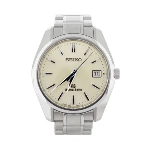 Grand Seiko Heritage Stainless Steel Champagne Dial 40mm SBGV005 Full Set