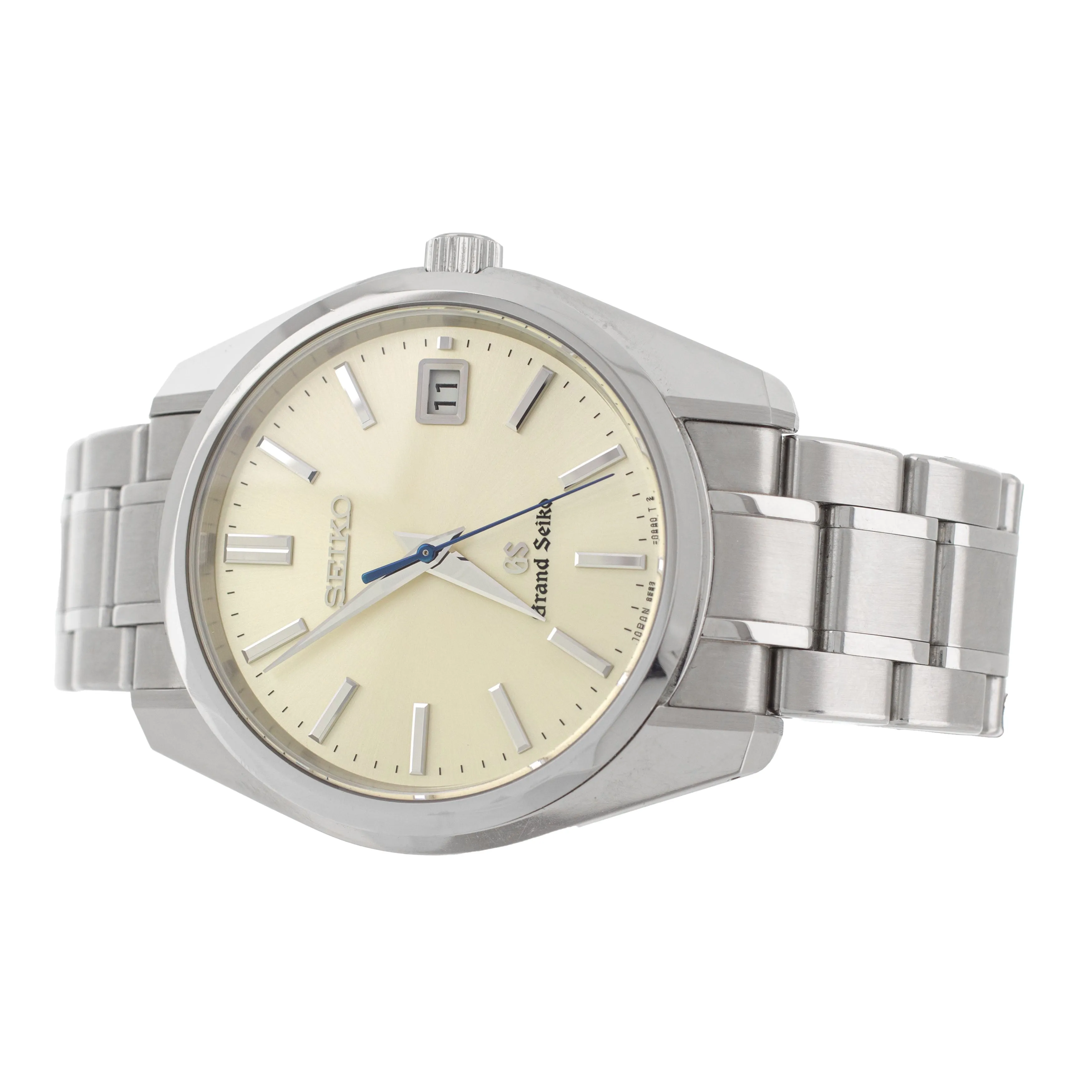 Grand Seiko Heritage Stainless Steel Champagne Dial 40mm SBGV005 Full Set