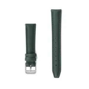 Green Leather Watch Strap - 16mm Width