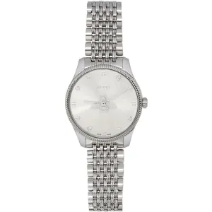 Gucci Silver G-Timeless Watch
