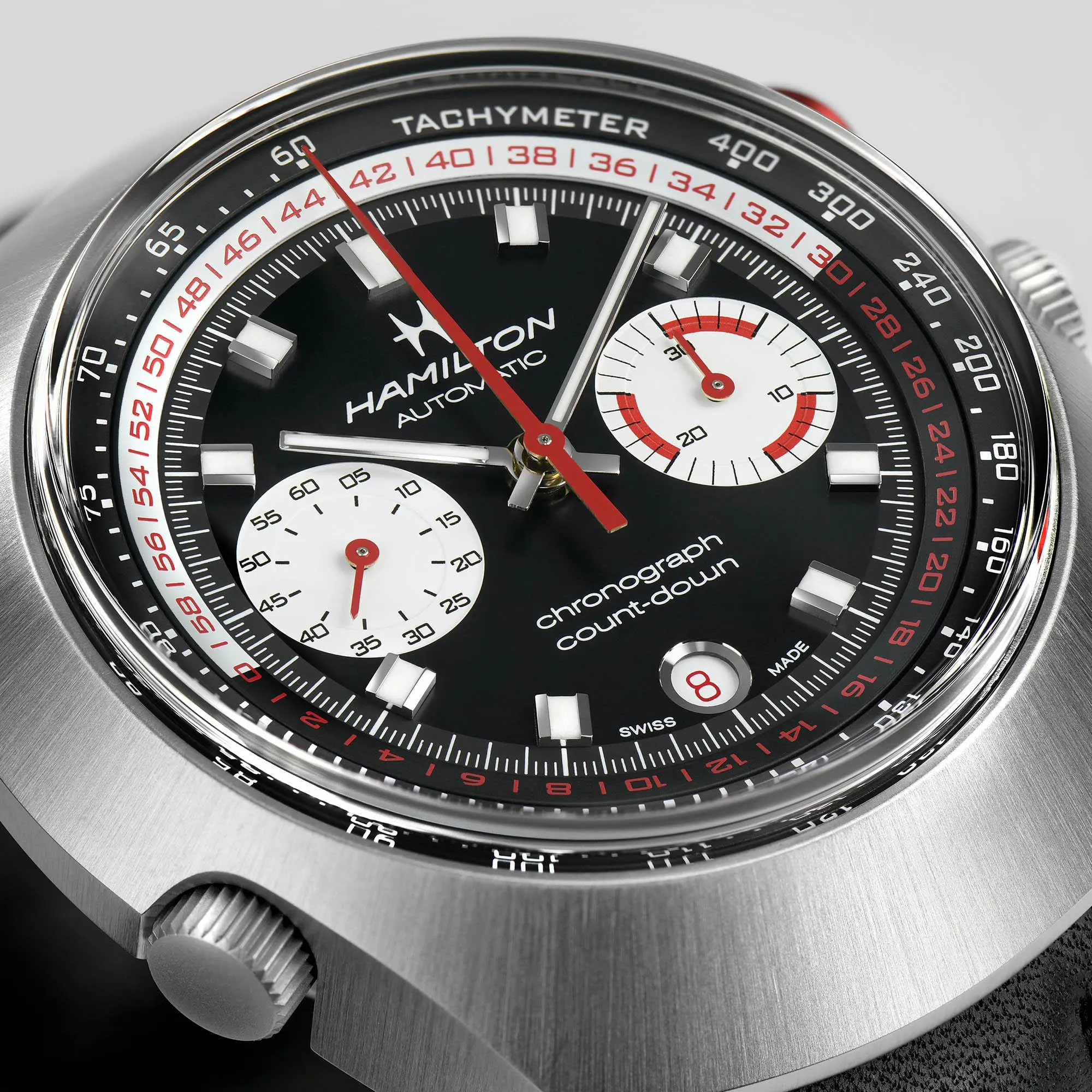 Hamilton American Classic Chrono-Matic 50 Auto Chrono - Limited Edition - 48mm x 52mm - Black | H51616731