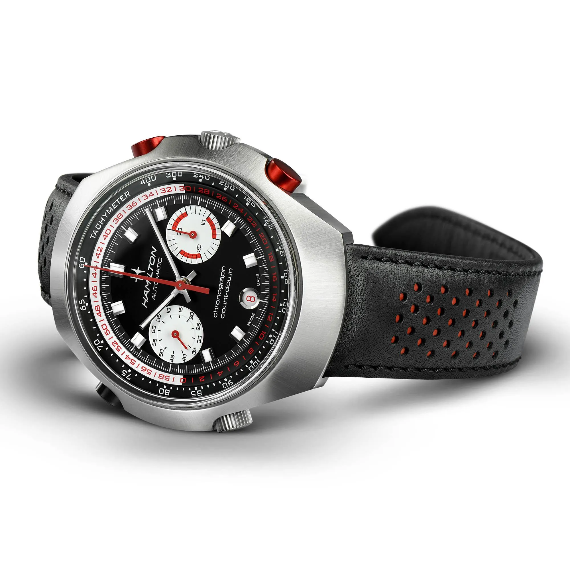 Hamilton American Classic Chrono-Matic 50 Auto Chrono - Limited Edition - 48mm x 52mm - Black | H51616731