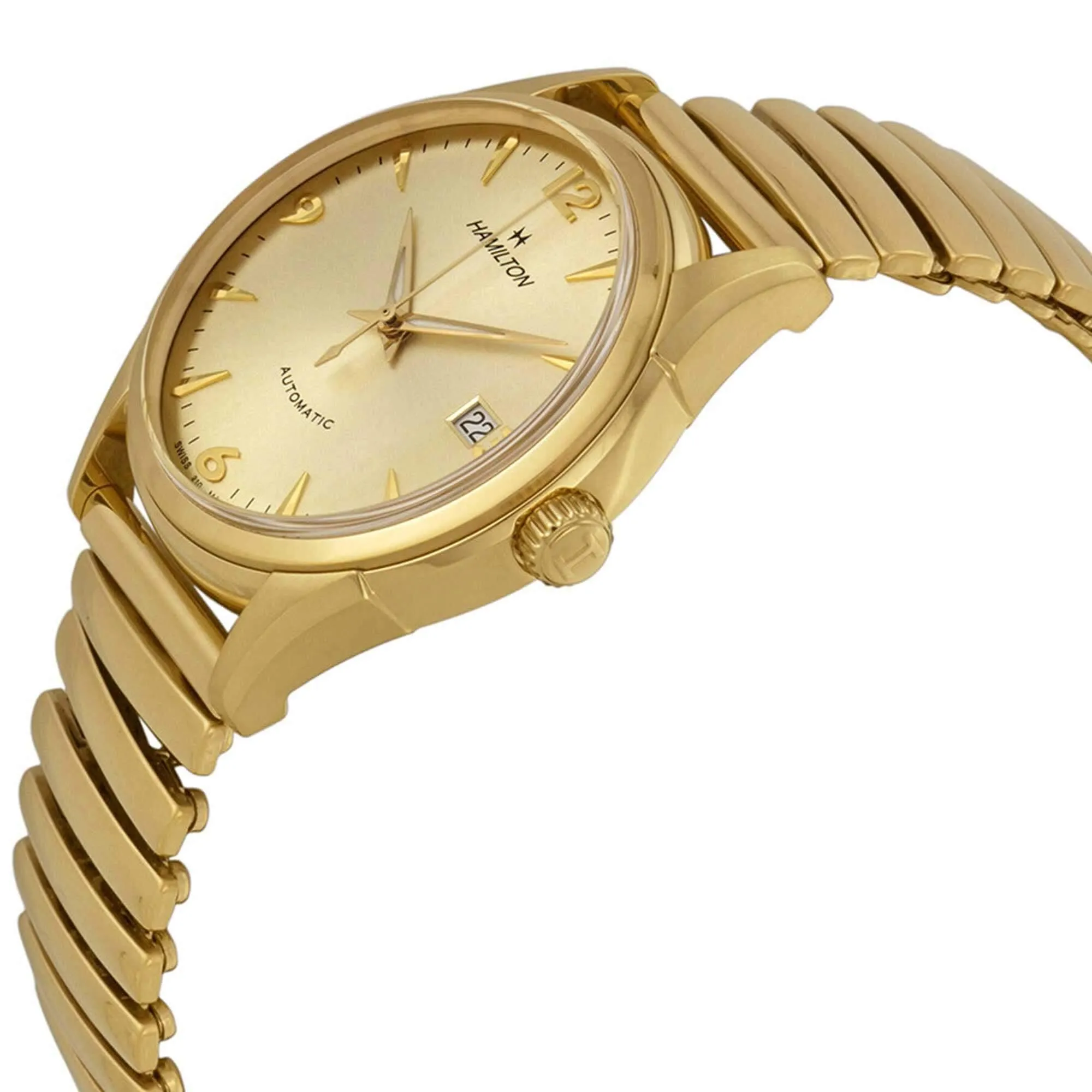Hamilton Men's Watch - Timeless Classic Thin-O-Matic Automatic Gold Dial | H38435221