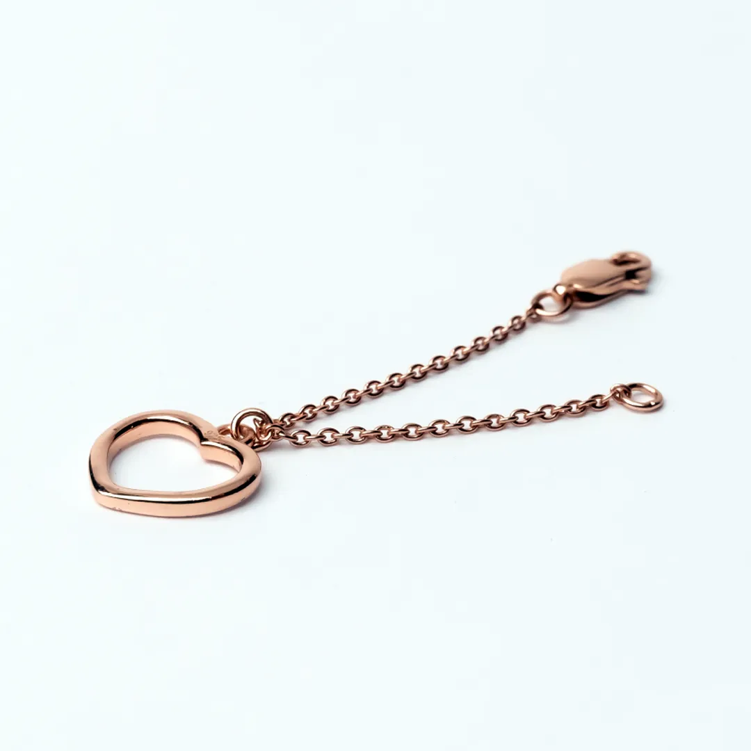 Heart 925 Sterling Silver Watch Charm