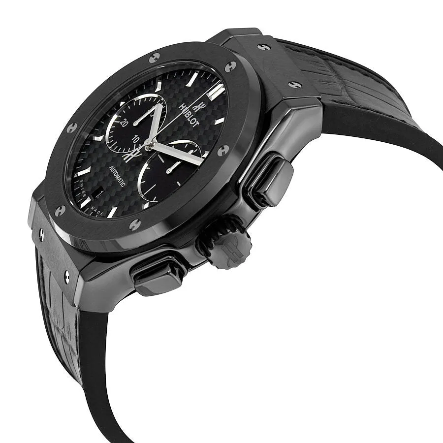 Hublot Classic Fusion Black Ceramic Case Chronograph Watch 521.CM.1771.LR