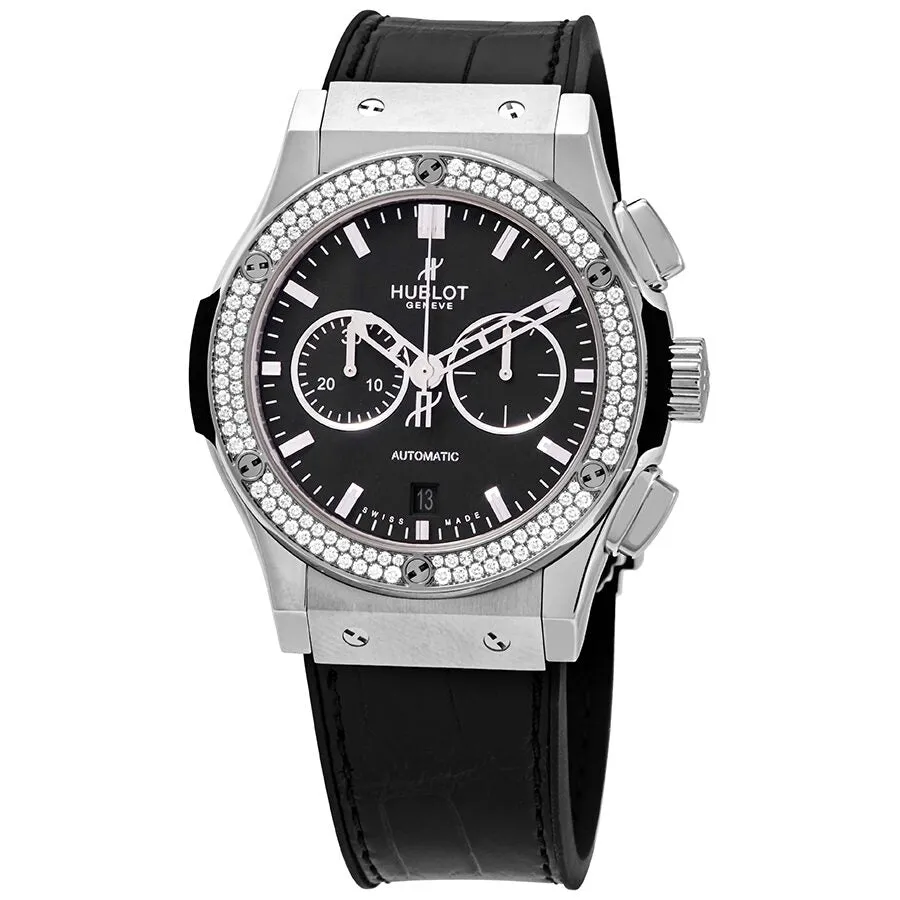 Hublot Classic Fusion Chronograph Automatic Black Dial Men's Watch 541.NX.1170.LR.1104