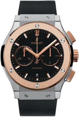 Hublot Classic Fusion Chronograph Titanium and 18K King Gold Men's Watch