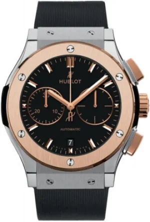 Hublot Classic Fusion Chronograph Titanium and 18K King Gold Men's Watch