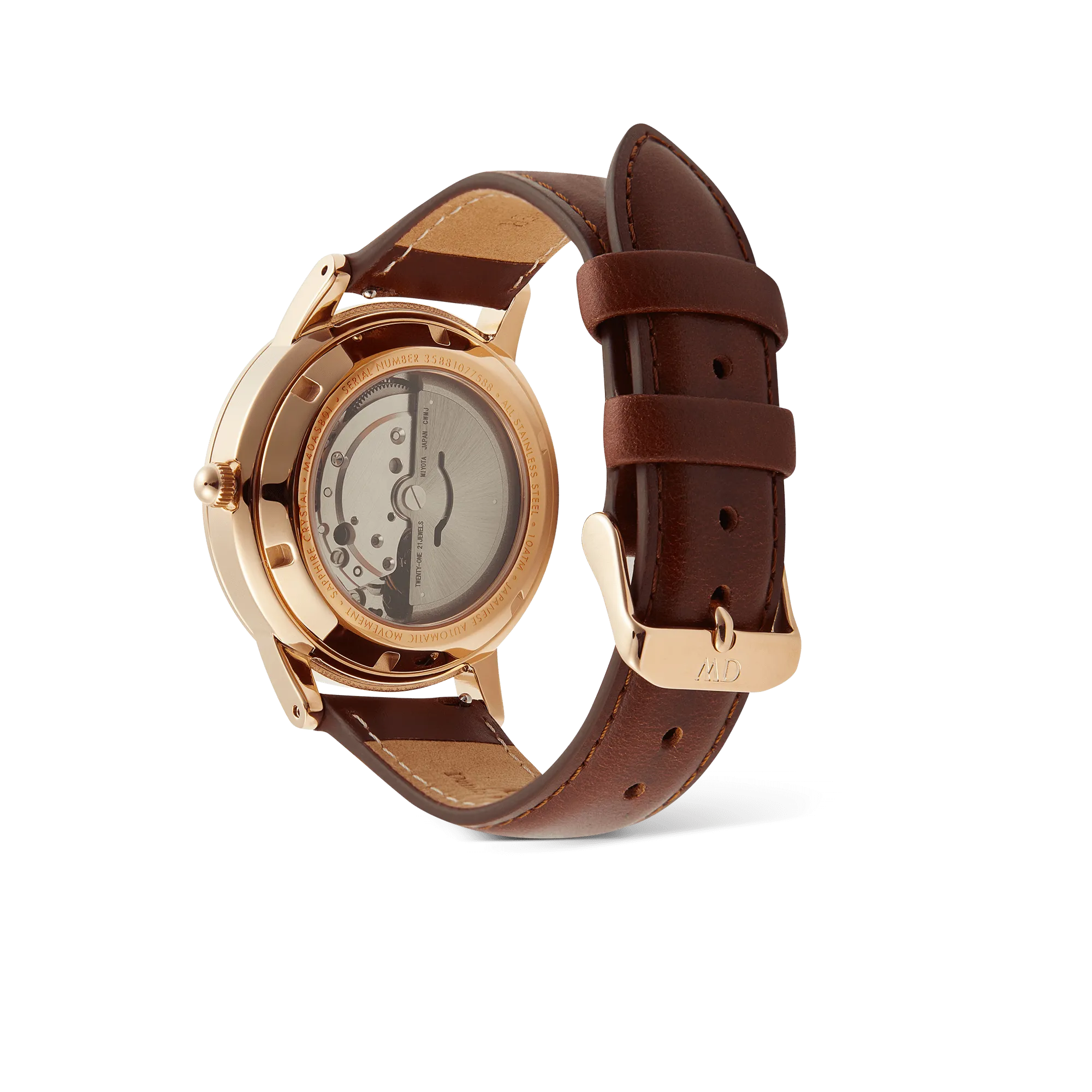 Iconic St Mawes Automatic Rose Gold
