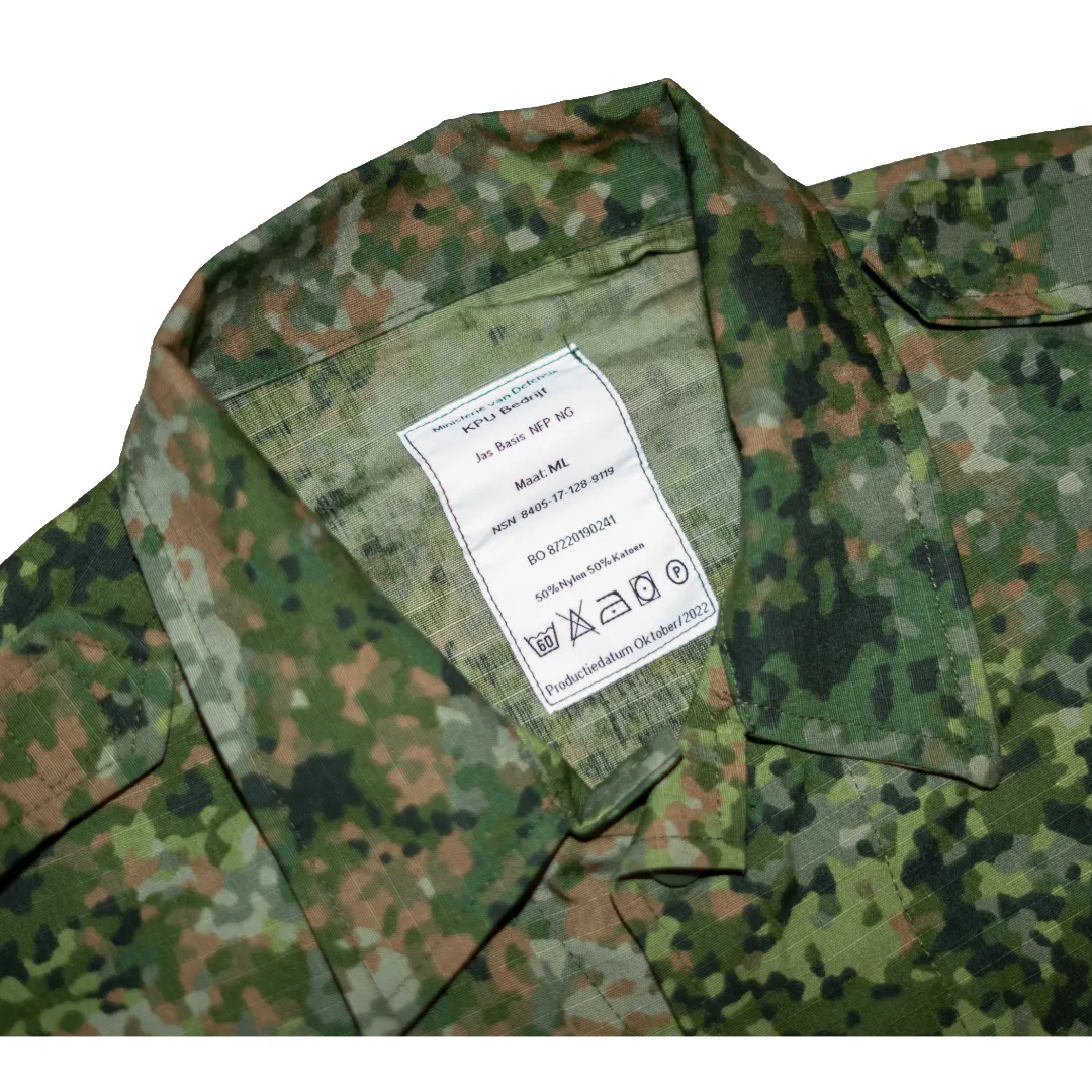 Issued Dutch NFP Green Field Shirt