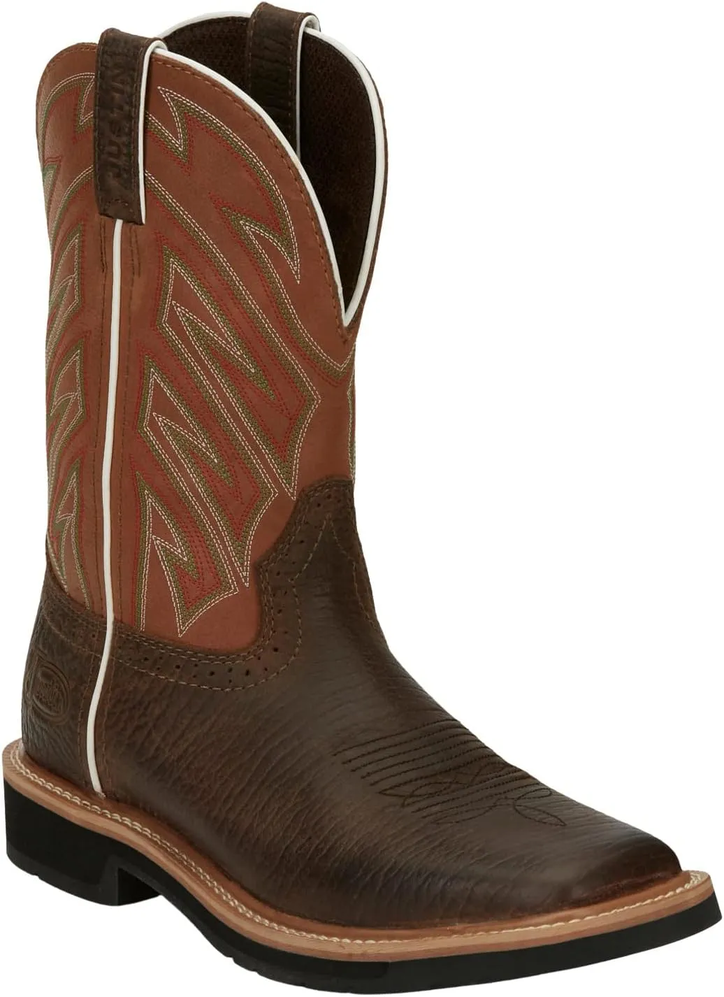 Justin Men's Electrician Western Work Boot Soft Toe - Se4560