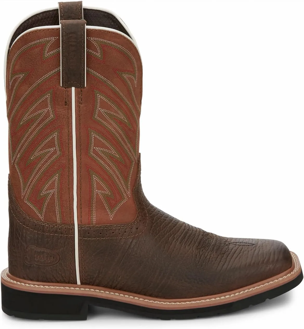 Justin Men's Electrician Western Work Boot Soft Toe - Se4560