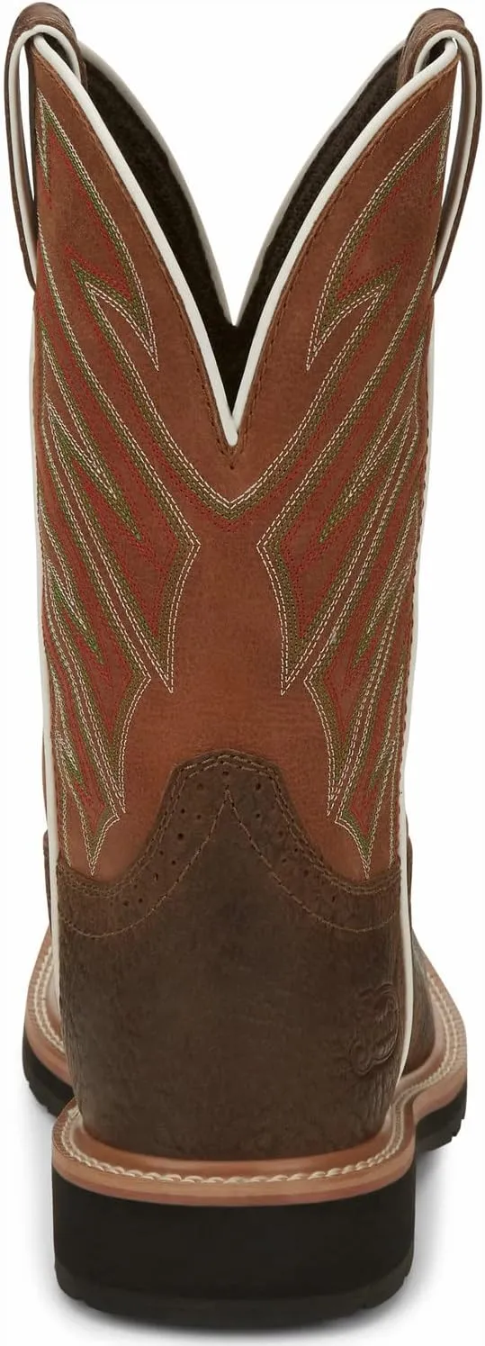 Justin Men's Electrician Western Work Boot Soft Toe - Se4560