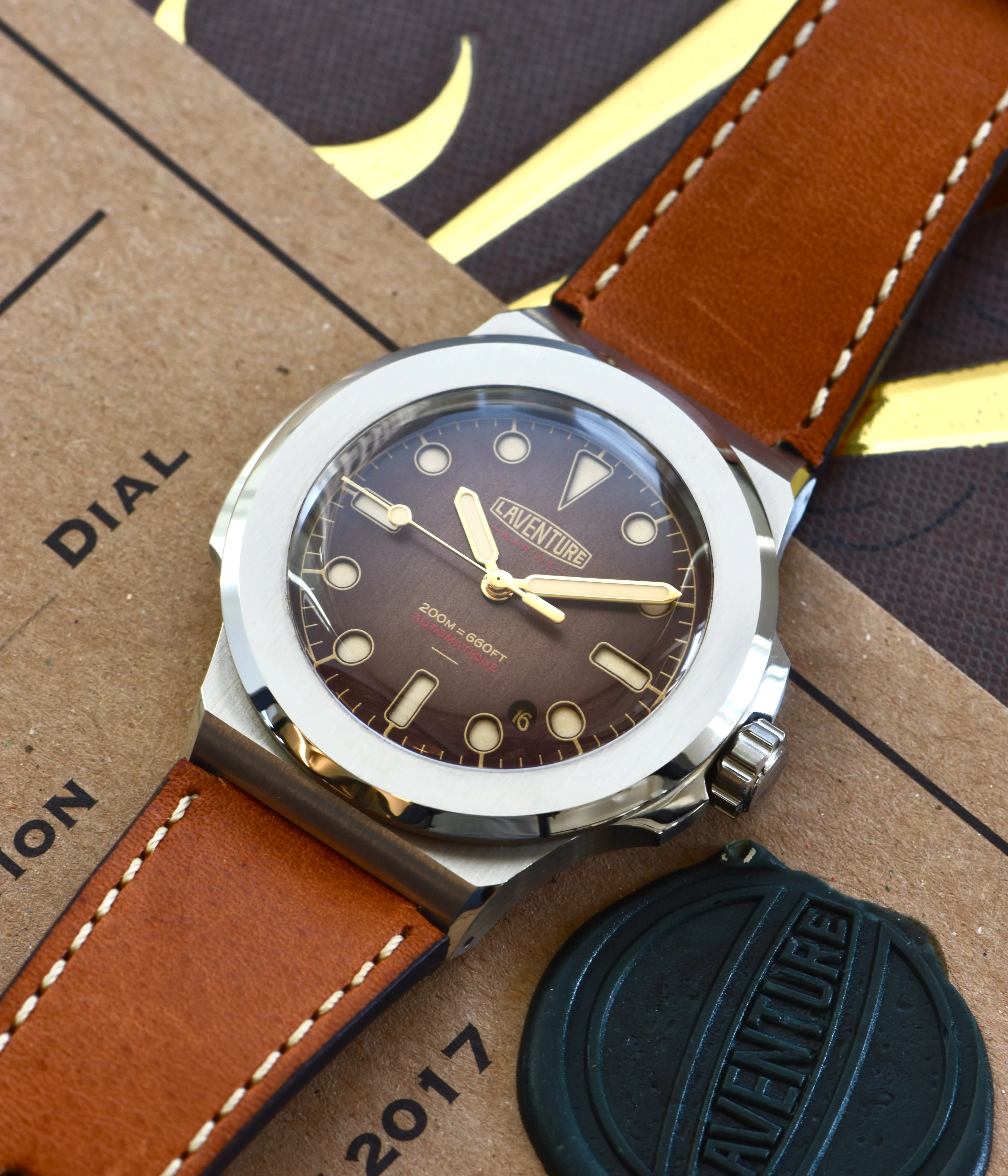 Laventure Marine in Steel/Brown