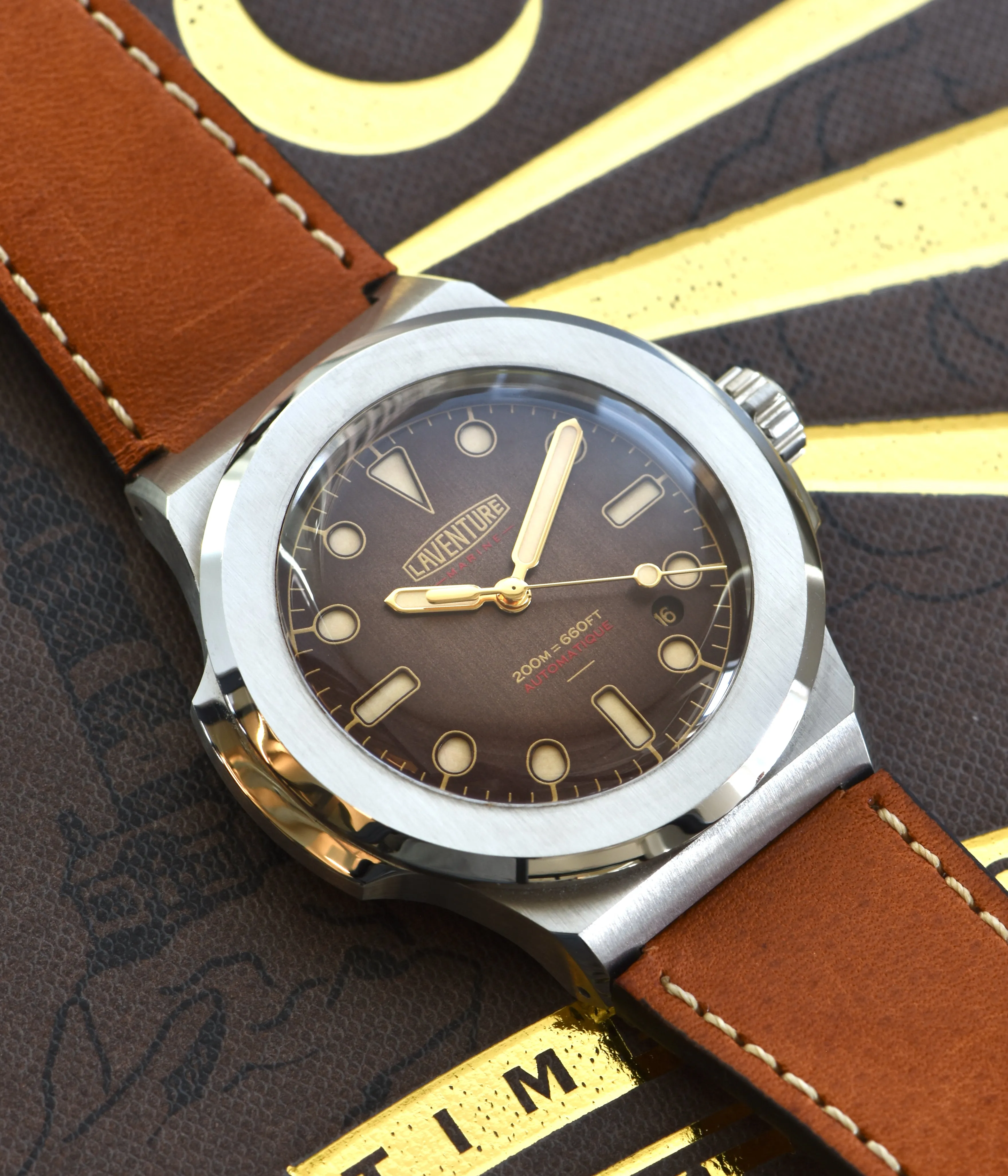 Laventure Marine in Steel/Brown
