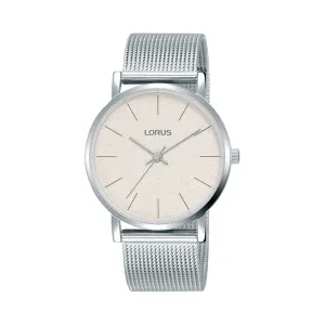 Lorus Ladies White Silver Watch RG209QX-9