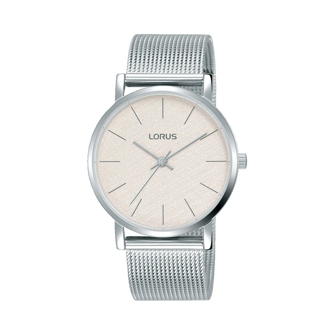 Lorus Ladies White Silver Watch RG209QX-9