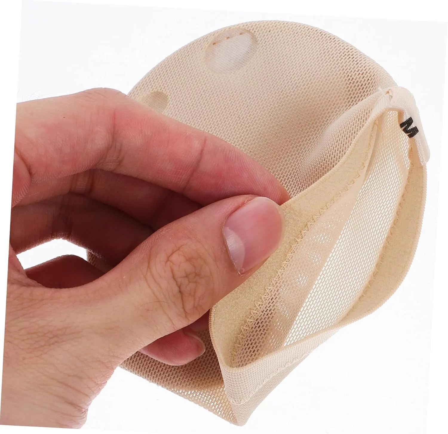 Milisten 1 Pair Womens Half Sole Ballet Foot Thong Moden Dance Paw Pads Shoes Fitness Size S
