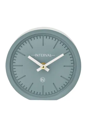 Minimalist Desk Clock 15Cm - Teal