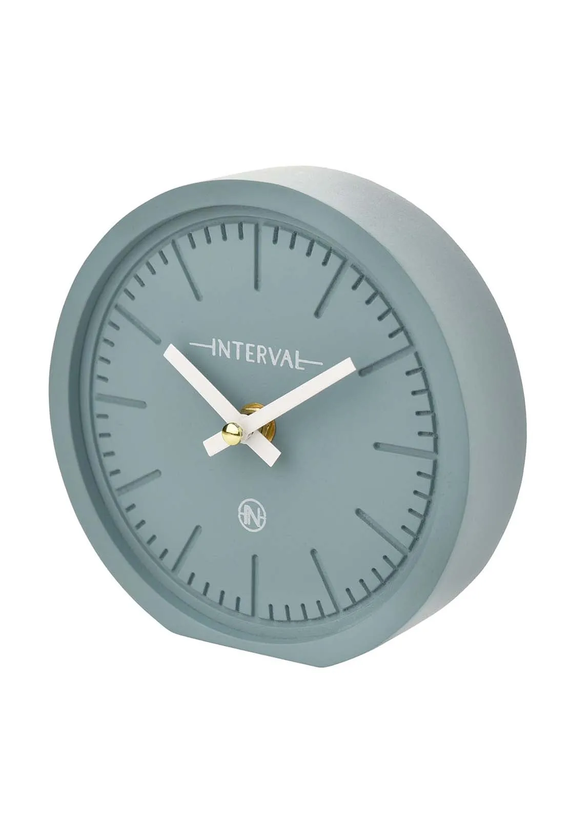 Minimalist Desk Clock 15Cm - Teal