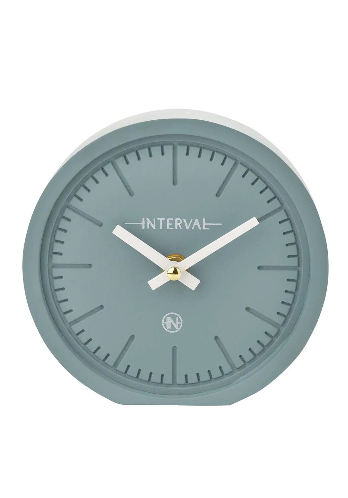 Minimalist Desk Clock 15Cm - Teal