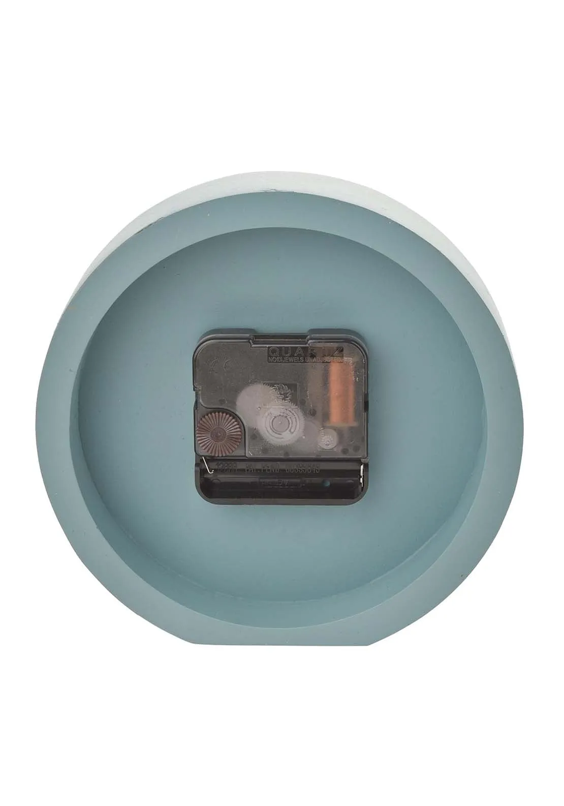 Minimalist Desk Clock 15Cm - Teal