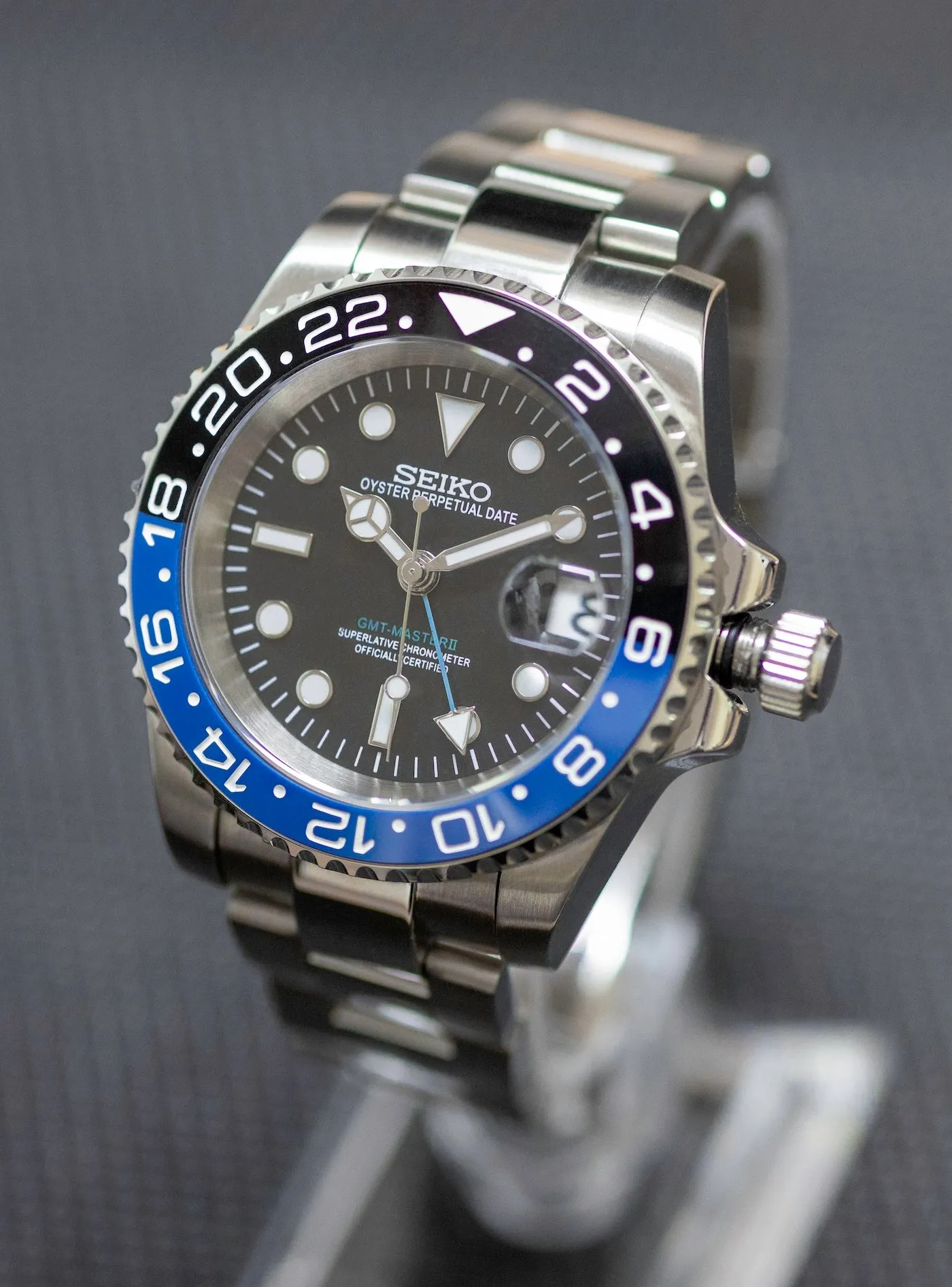 Modern GMT 'Batman' - Custom Mod Watch