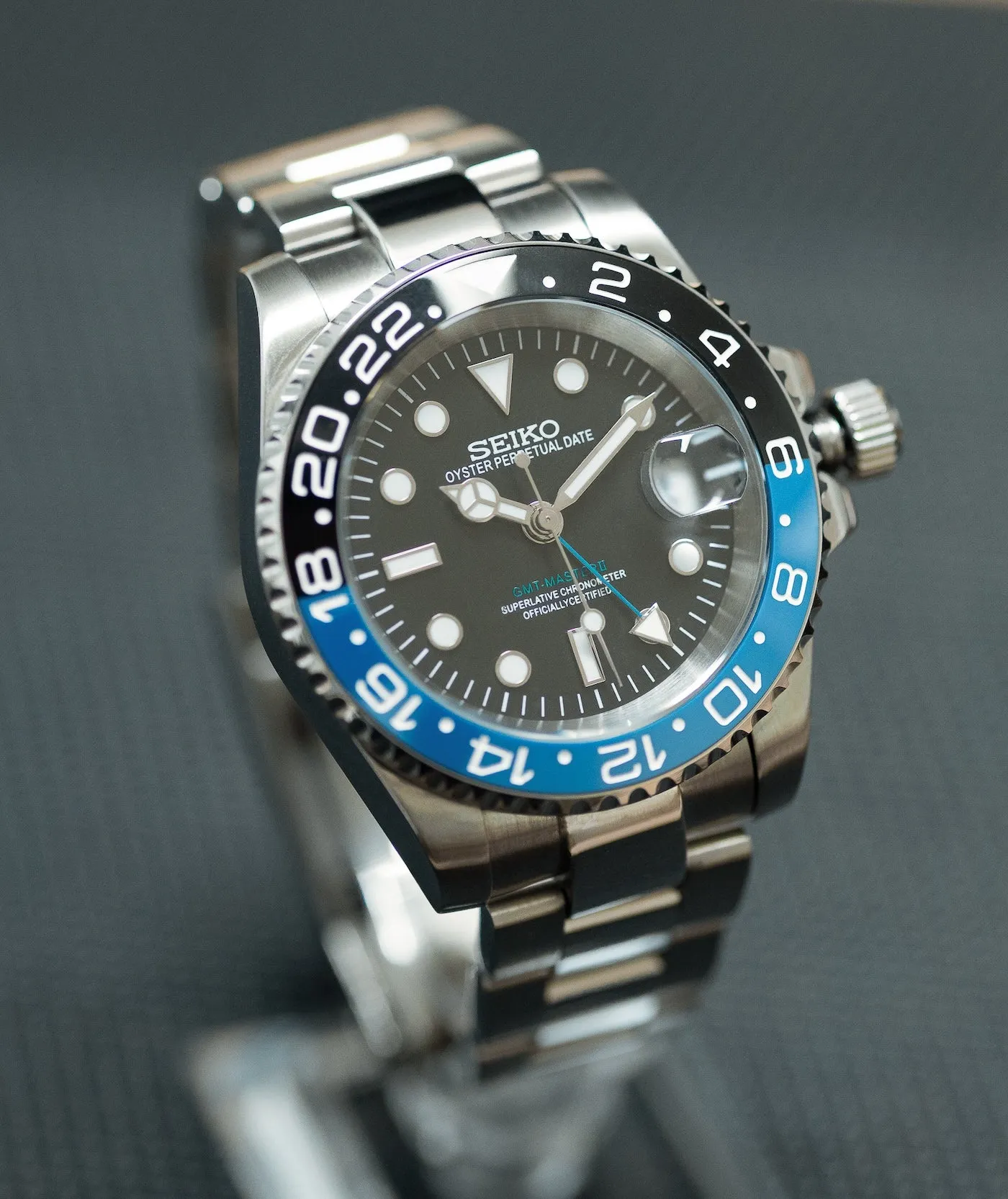 Modern GMT 'Batman' - Custom Mod Watch