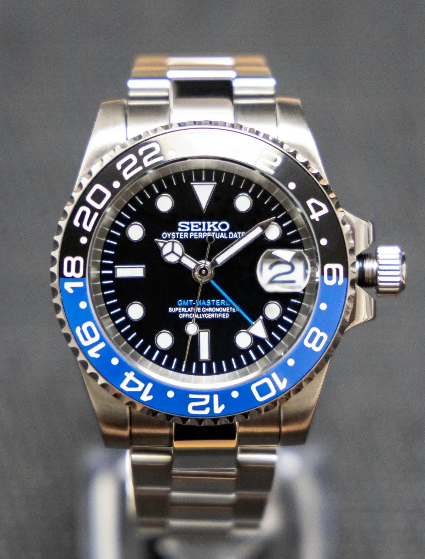 Modern GMT 'Batman' - Custom Mod Watch