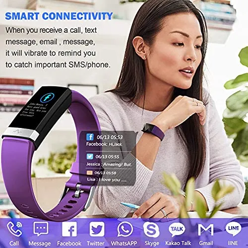 MorePro SPO2 Blood Oxygen Blood Pressure Heart Rate Monitor Waterproof Fitness Tracker Activity Tracker HRV Health Watch with Enhanced Sleep Monitor for Android iOS Women Men