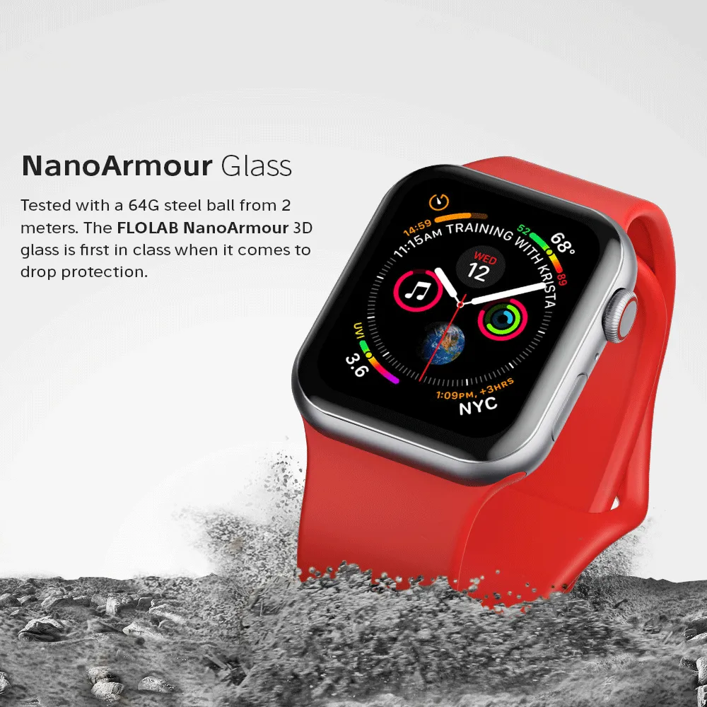 NanoArmour Apple Watch Screen Protector Series 4