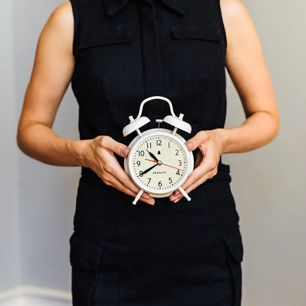 New Covent Garden Alarm Clock (Linen White)